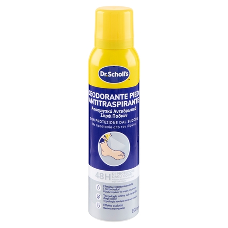 Dr. Scholl's Deodorante Piedi Antitraspirante 150 ml